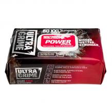 Ultragrime Pro Power Scrub XXL Wipes 80 Pack